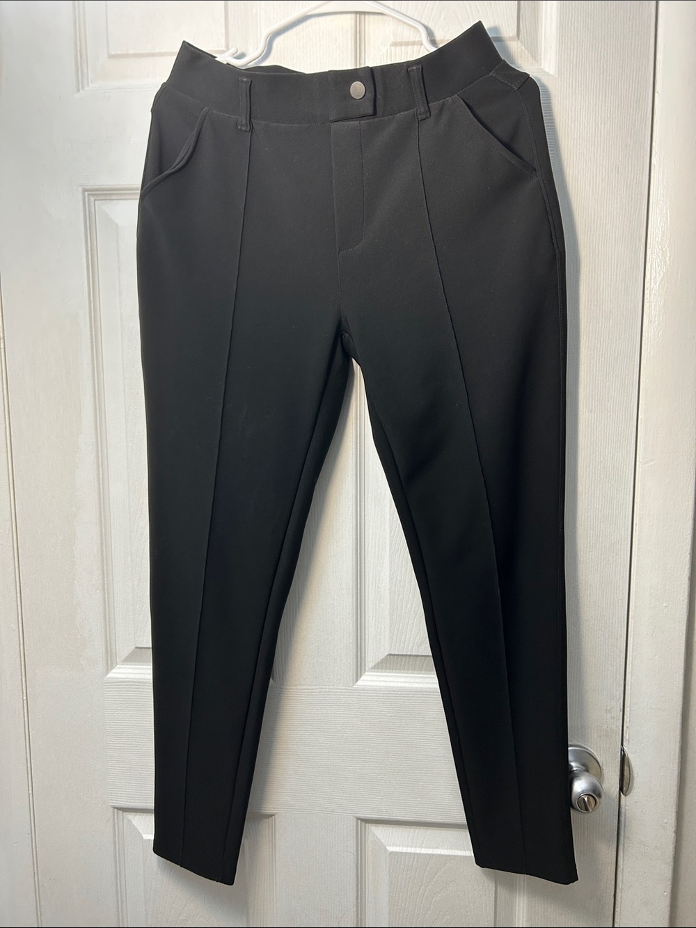 Women's Black Stretch Tailored Pants